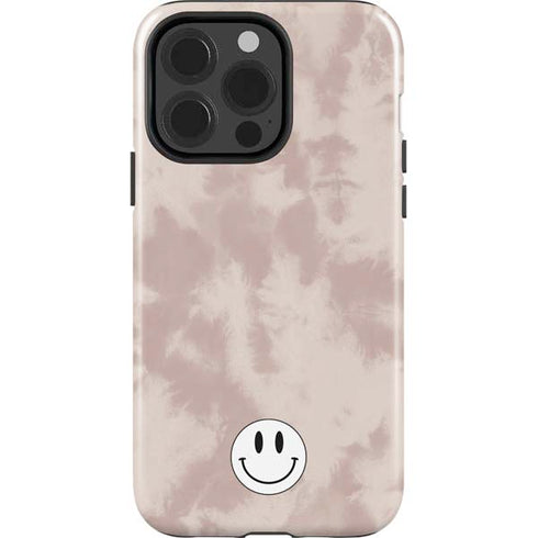 Taupe Tie Dye iPhone 15 Pro Impact Case