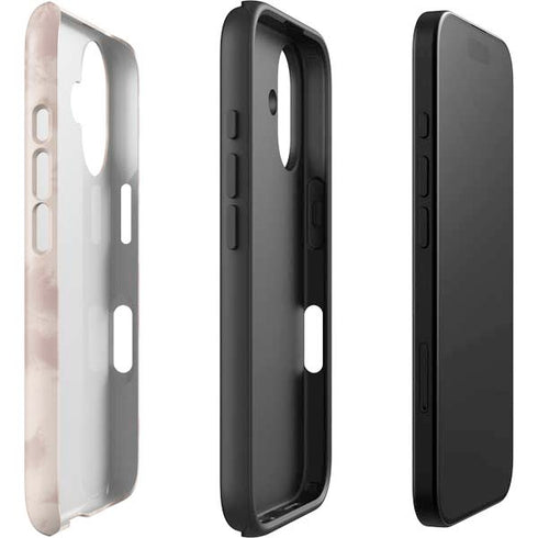 Taupe Tie Dye iPhone 16 Impact Case