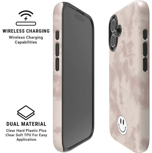 Taupe Tie Dye iPhone 16 Magsafe Impact Case
