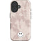 Taupe Tie Dye iPhone 16 Plus Impact Case