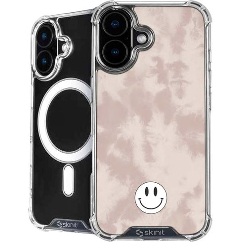 Taupe Tie Dye iPhone 16 Plus MagSafe Case