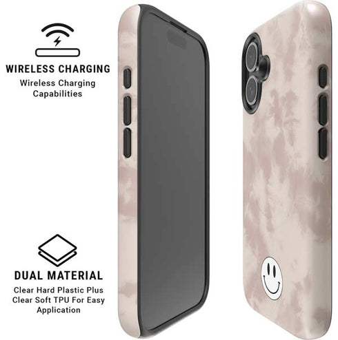 Taupe Tie Dye iPhone 16 Plus Magsafe Impact Case