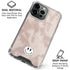 Taupe Tie Dye iPhone 16 Pro Clear Case