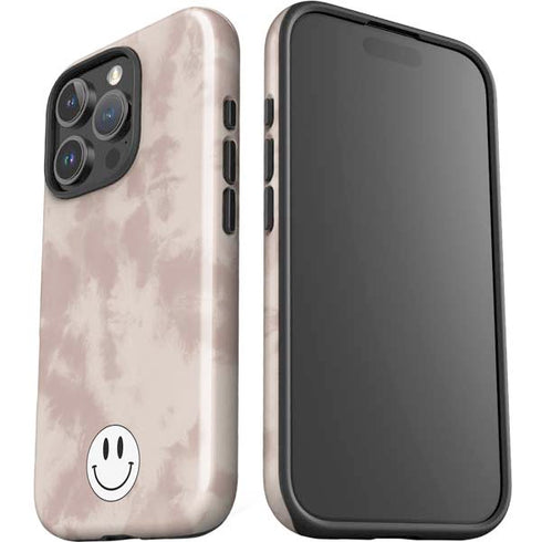 Taupe Tie Dye iPhone 16 Pro Max Impact Case