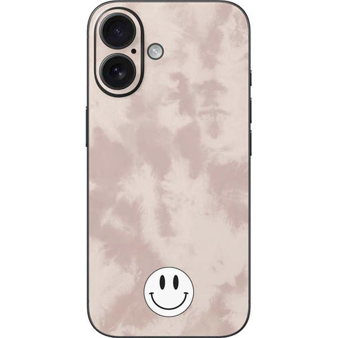 Taupe Tie Dye iPhone 16 Skin