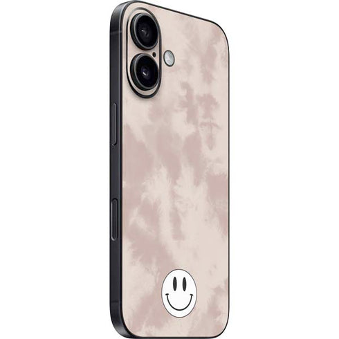 Taupe Tie Dye iPhone 16 Skin