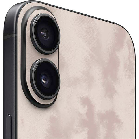 Taupe Tie Dye iPhone 16 Skin