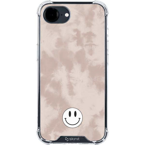 Taupe Tie Dye iPhone 16e Clear Case