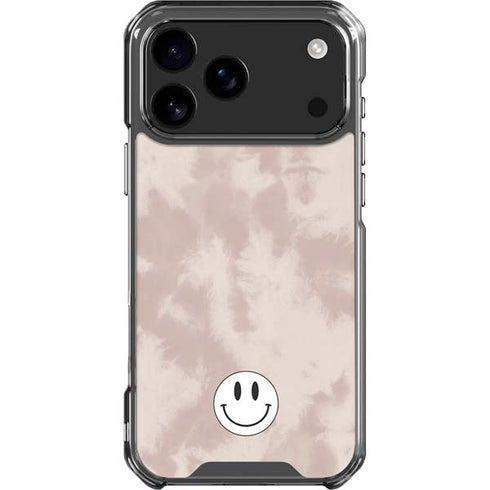 Taupe Tie Dye iPhone 18 Pro Max Clear Case
