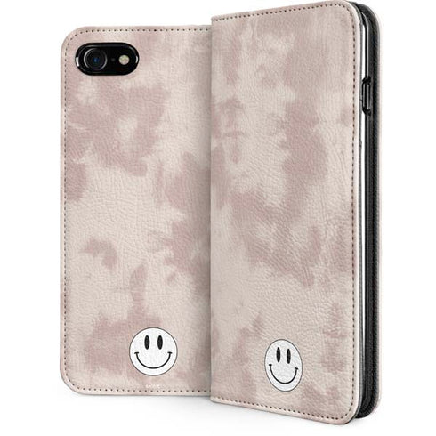 Taupe Tie Dye iPhone SE (2nd & 3rd Gen) Folio Case