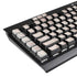 Taupe Tie Dye K95 RGB PLATINUM Mechanical Gaming Keyboard Skin