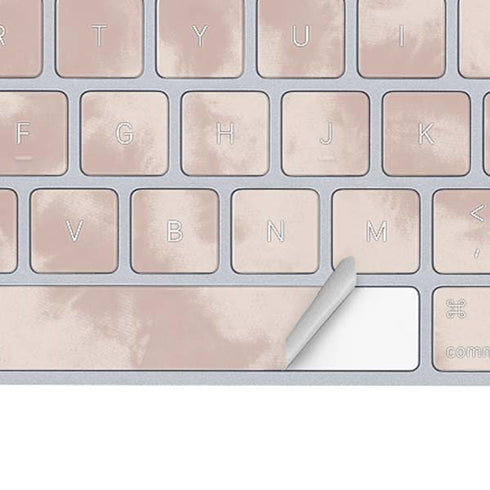 Taupe Tie Dye Magic Keyboard Skin