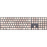 Taupe Tie Dye Magic Keyboard with Numeric Keypad Skin