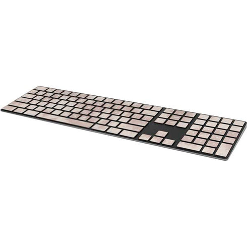 Taupe Tie Dye Magic Keyboard with Numeric Keypad Skin