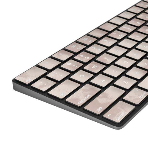 Taupe Tie Dye Magic Keyboard with Numeric Keypad Skin