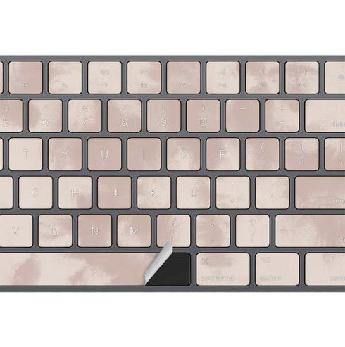 Taupe Tie Dye Magic Keyboard with Numeric Keypad Skin