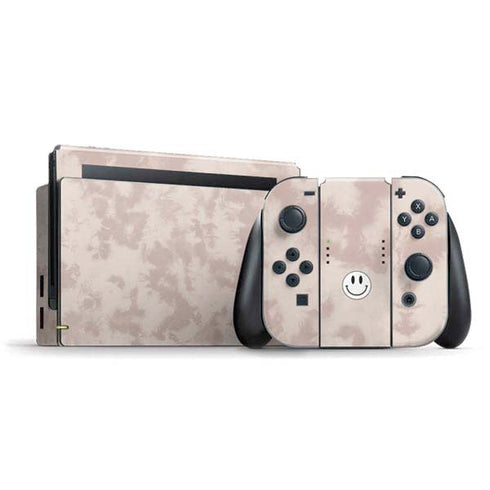 Taupe Tie Dye Nintendo Skins