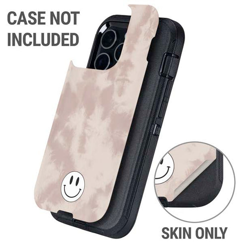 Taupe Tie Dye Otterbox Defender iPhone Skin