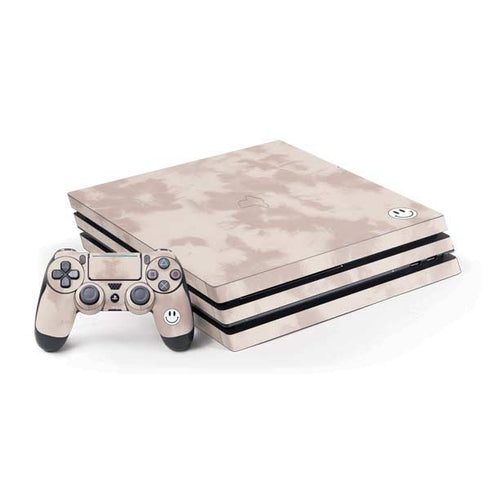 Taupe Tie Dye PlayStation PS4 Skins