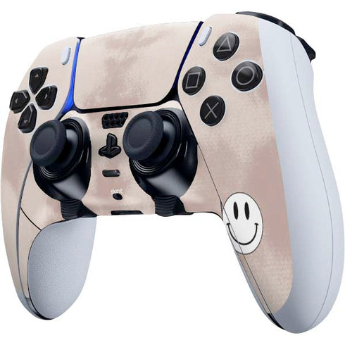 Taupe Tie Dye PS5 DualSense Edge Pro Controller Skin
