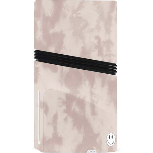 Taupe Tie Dye PS5 Pro Disk Bundle Skin