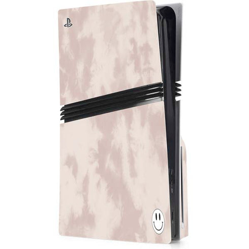Taupe Tie Dye PS5 Pro Disk Console Skin