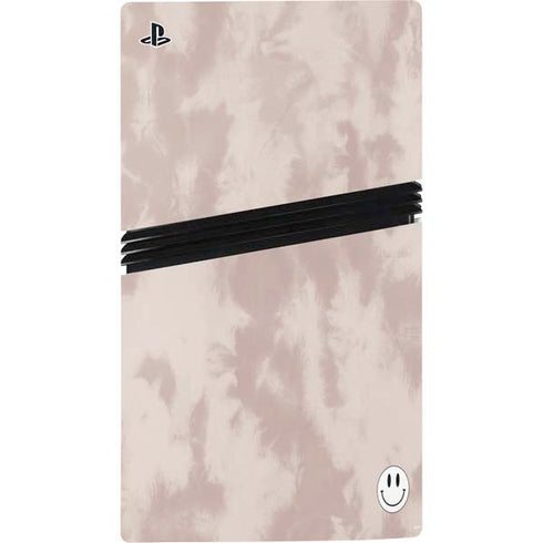Taupe Tie Dye PS5 Pro Disk Console Skin