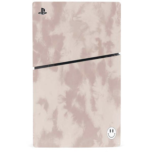 Taupe Tie Dye PS5 Slim Digital Edition Console Skin
