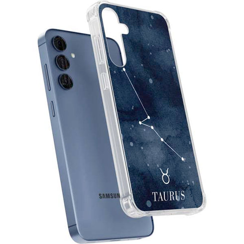 Taurus Constellation Galaxy A55 5G Clear Case