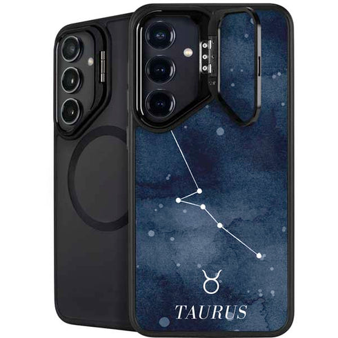 Taurus Constellation Galaxy S26 Kickstand Case