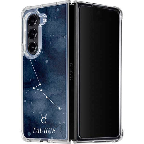Taurus Constellation Galaxy Z Fold5 5G Clear Case