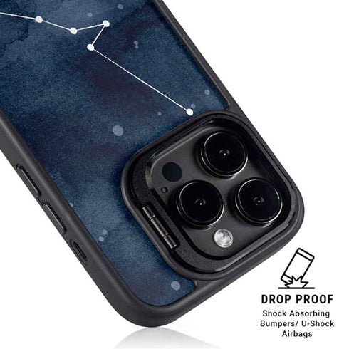 Taurus Constellation iPhone 13 Pro Kickstand Case