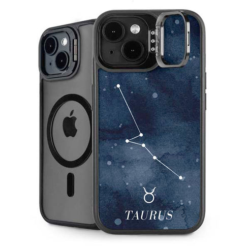 Taurus Constellation iPhone 14 Plus Kickstand Case