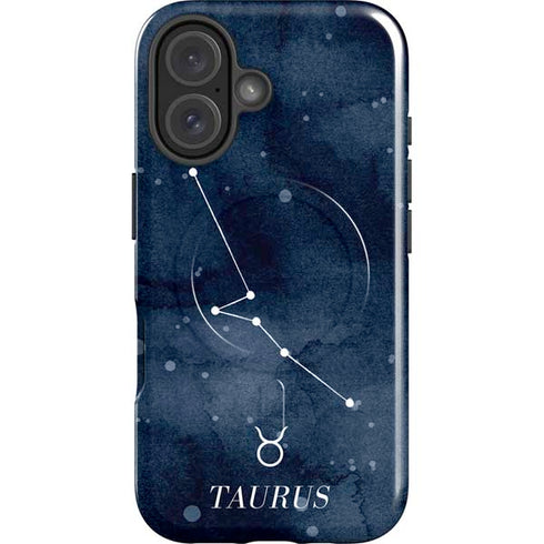 Taurus Constellation iPhone 16 Magsafe Impact Case