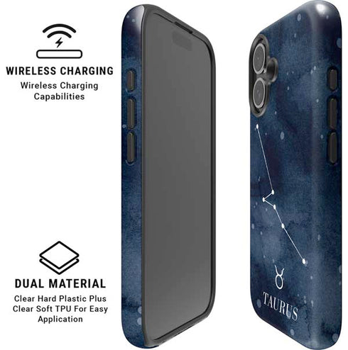Taurus Constellation iPhone 16 Magsafe Impact Case