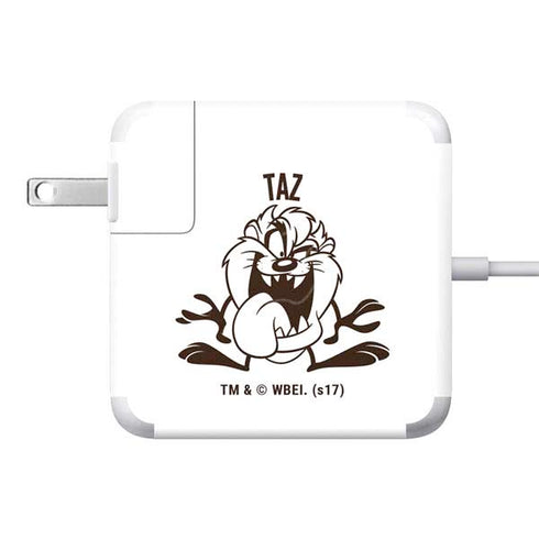Looney Tunes Taz Big Head 85W Power Adapter (15 and 17 inch MacBook Pro Charger) Skin