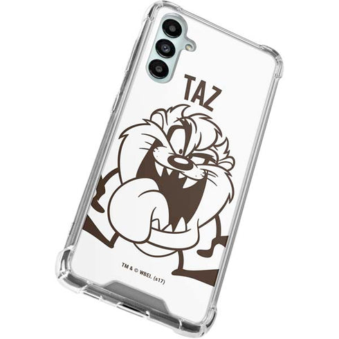 Looney Tunes Taz Big Head Gabb Phone 4 Clear Case