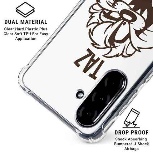Looney Tunes Taz Big Head Galaxy A36 5G Clear Case