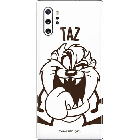 Looney Tunes Taz Big Head Galaxy Note 10 Plus Skin