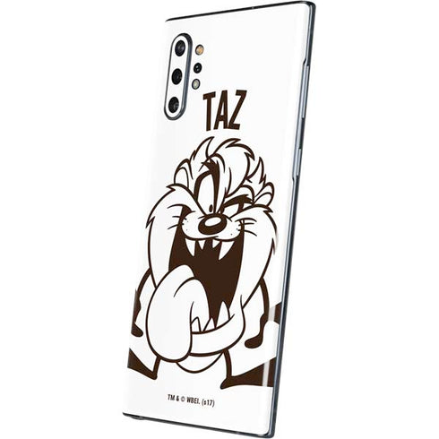 Looney Tunes Taz Big Head Galaxy Note 10 Plus Skin