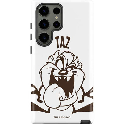 Looney Tunes Taz Big Head Galaxy S23 Ultra Pro Case