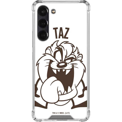 Looney Tunes Taz Big Head Galaxy S24 FE Clear Case