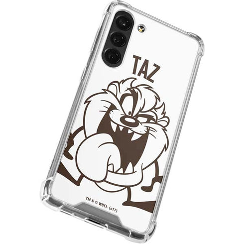 Looney Tunes Taz Big Head Galaxy S24 FE Clear Case