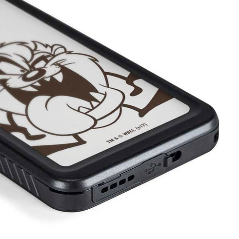 Looney Tunes Taz Big Head Galaxy S24 Plus Waterproof Case
