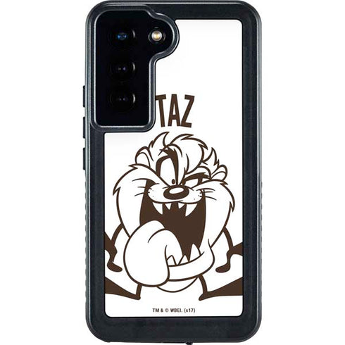 Looney Tunes Taz Big Head Galaxy S24 Waterproof Case
