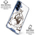 Looney Tunes Taz Big Head Galaxy S25 Plus Clear Case
