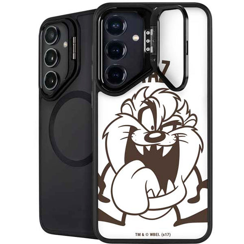 Looney Tunes Taz Big Head Galaxy S26 Kickstand Case