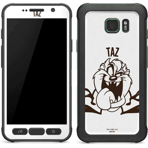 Looney Tunes Taz Big Head Galaxy S7 Active Skin