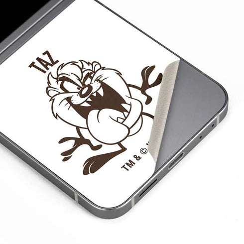 Looney Tunes Taz Big Head Galaxy Z Flip6 Skin