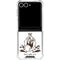 Looney Tunes Taz Big Head Galaxy Z Flip7 Clear Case